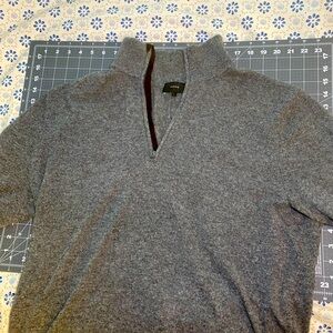 Vince Cashmere Quarter-Zip Large